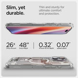 Spigen iPhone 16 Pro Skal Ultra Hybrid Zero One MagFit Natural Titanium