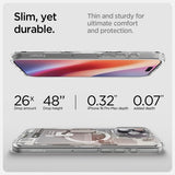 Spigen iPhone 16 Pro Skal Ultra Hybrid Zero One MagFit Natural Titanium