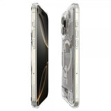 Spigen iPhone 16 Pro Skal Ultra Hybrid Zero One MagFit Natural Titanium