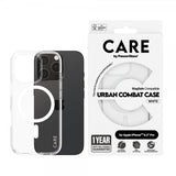 CARE by PanzerGlass iPhone 16 Pro Skal Urban Combat MagSafe Vit