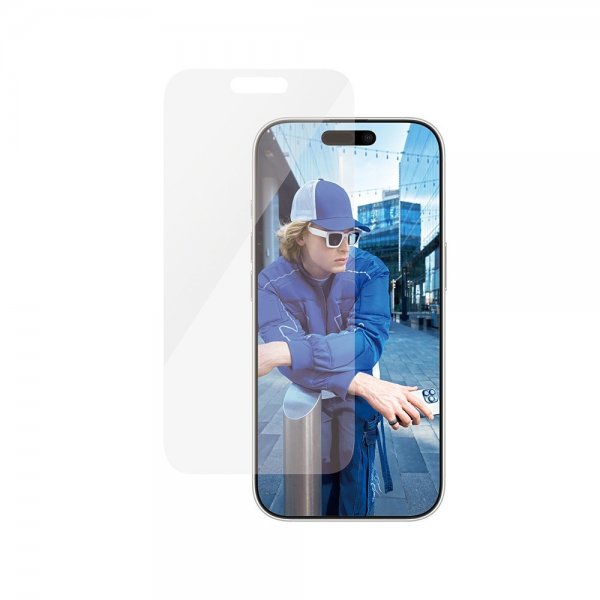 PanzerGlass iPhone 16 Pro Skärmskydd Classic Fit EasyAligner