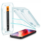 Spigen iPhone 16 Pro/iPhone 17/17 Pro Skärmskydd GLAS.tR EZ Fit 2-pack
