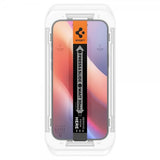 Spigen iPhone 16 Pro/iPhone 17/17 Pro Skärmskydd GLAS.tR EZ Fit 2-pack