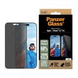 PanzerGlass iPhone 16 Pro Skärmskydd Ultra-Wide Fit Privacy EasyAligner