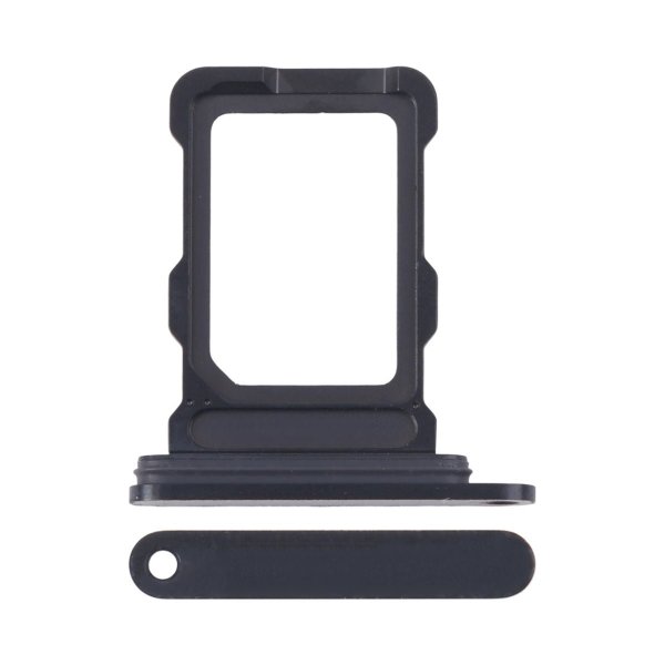 iPhone 16 Pro/16 Pro Max Simkortshållare - Svart