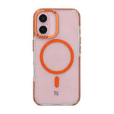 Rvelon iPhone 16 Skal TPU MagSafe Orange