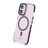 Rvelon iPhone 16 Skal TPU MagSafe Svart/Transparent