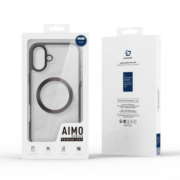 Dux Ducis iPhone 16 Skal Aimo Series MagSafe Svart