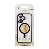Onsala iPhone 16 Skal Bumper MagSeries Transparent Svart