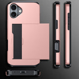 iPhone 16 Skal Card Slide Grå
