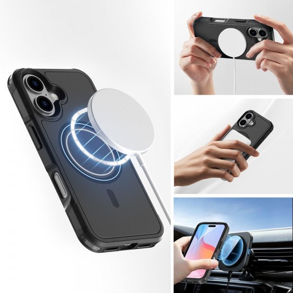 4smarts iPhone 16 Skal Defend Case Ultimag Svart