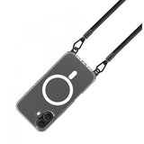 Celly iPhone 16 Skal Freedom Necklace MagSafe Transparent