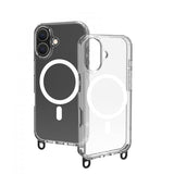 Celly iPhone 16 Skal Freedom Necklace MagSafe Transparent