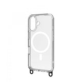 Celly iPhone 16 Skal Freedom Necklace MagSafe Transparent