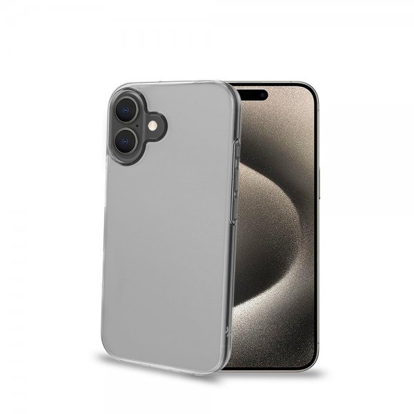 Celly iPhone 16 Skal GELSKIN Transparent