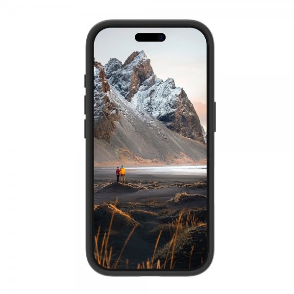 dbramante1928 iPhone 16 Skal Iceland Ultra D3O MagSafe Kickstand Svart