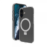 dbramante1928 iPhone 16 Skal Iceland Ultra D3O MagSafe Kickstand Transparent