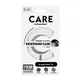 CARE by PanzerGlass iPhone 16 Skal Kickstand MagSafe Silver