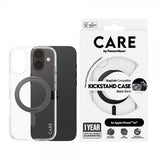 CARE by PanzerGlass iPhone 16 Skal Kickstand MagSafe Svart