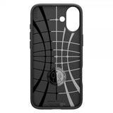 Spigen iPhone 16 Skal Liquid Air Matte Black