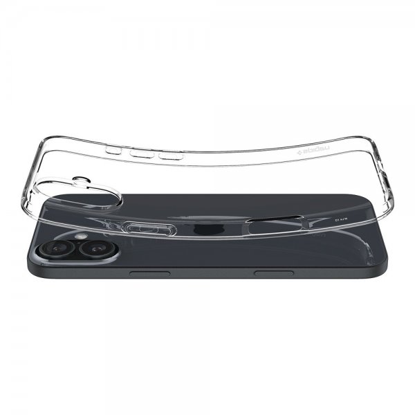 Spigen iPhone 16 Skal Liquid Crystal Crystal Clear