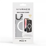 Vivanco iPhone 16 Skal Mag Clear Transparent