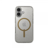 ZAGG iPhone 16 Skal Milan Snap Gold Glitter