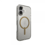 ZAGG iPhone 16 Skal Milan Snap Gold Glitter