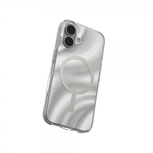 ZAGG iPhone 16 Skal Milan Snap Swirl Glitter