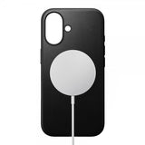 Nomad iPhone 16 Skal Modern Leather Case Svart