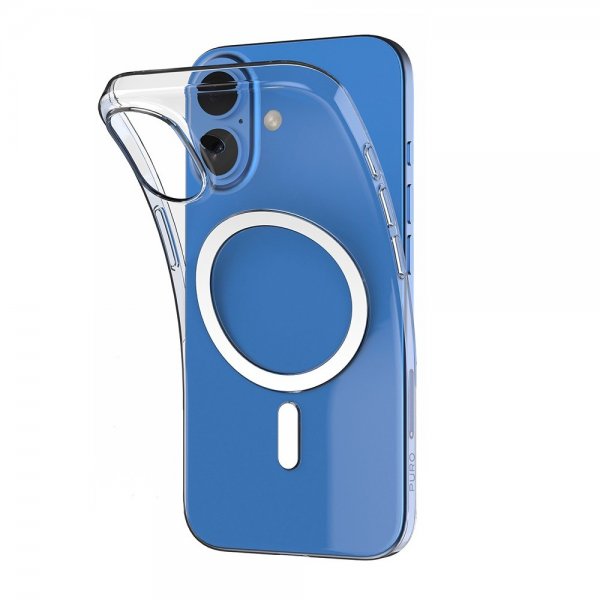 Puro iPhone 16 Skal Nude Mag Transparent