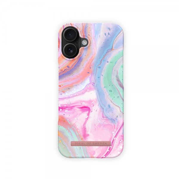 Ideal of Sweden iPhone 16 Skal Printed Case MagSafe Pastel Marble