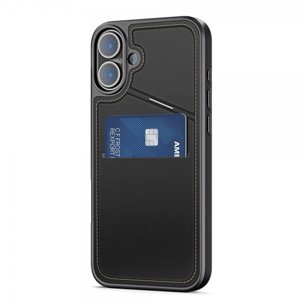 Dux Ducis iPhone 16 Skal Rafi II Series MagSafe Svart