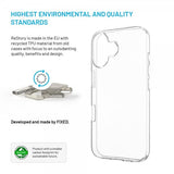 Fixed iPhone 16 Skal ReStory Transparent