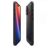 Spigen iPhone 16 Skal Rugged Armor MagFit Matte Black
