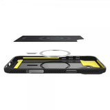 Spigen iPhone 16 Skal Rugged Armor MagFit Matte Black