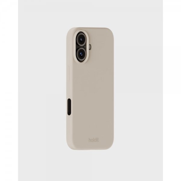 holdit iPhone 16 Skal Silikon Light Beige