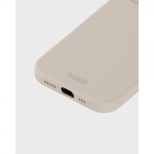 holdit iPhone 16 Skal Silikon Light Beige