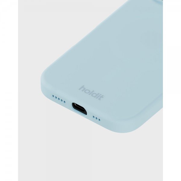 holdit iPhone 16 Skal Silikon Mineral Blue