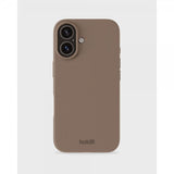 holdit iPhone 16 Skal Silikon Mocha Brown