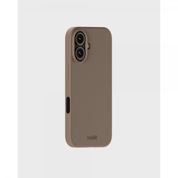 holdit iPhone 16 Skal Silikon Mocha Brown
