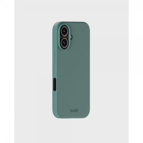 holdit iPhone 16 Skal Silikon Moss Green