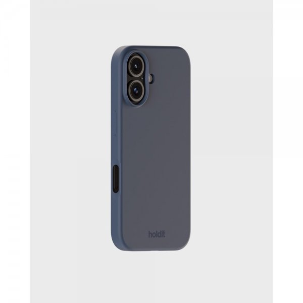 holdit iPhone 16 Skal Silikon Pacific Blue