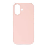 Onsala iPhone 16 Skal Silikonkänsla Chalk Pink