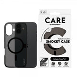 CARE by PanzerGlass iPhone 16 Skal Smokey MagSafe Svart