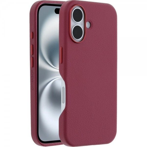 Otterbox iPhone 16 Skal Symmetry Cactus Leather MagSafe Foxberry