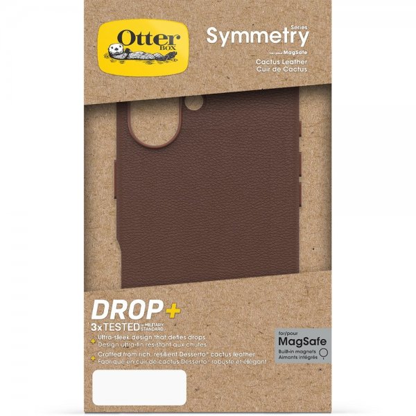 Otterbox iPhone 16 Skal Symmetry Cactus Leather MagSafe Rich Adobe
