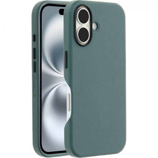 Otterbox iPhone 16 Skal Symmetry Cactus Leather MagSafe Sagebrush