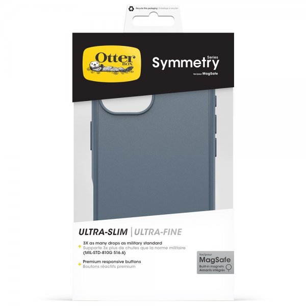 Otterbox iPhone 16 Skal Symmetry MagSafe Bluetiful