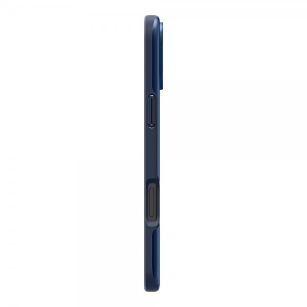 Spigen iPhone 16 Skal Thin Fit MagFit Navy Blue